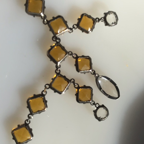 Make an offer citrine? Drop dangle necklace - Picture 4 of 5